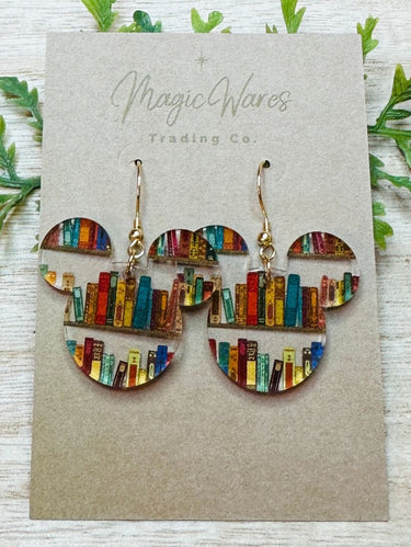 Beast Library Dangle Earrings (Pre-Order)
